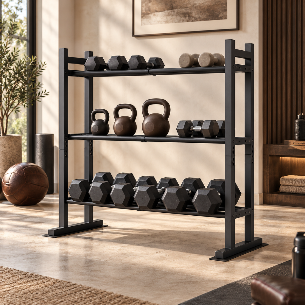 The Strength Station-3 Tier Rack