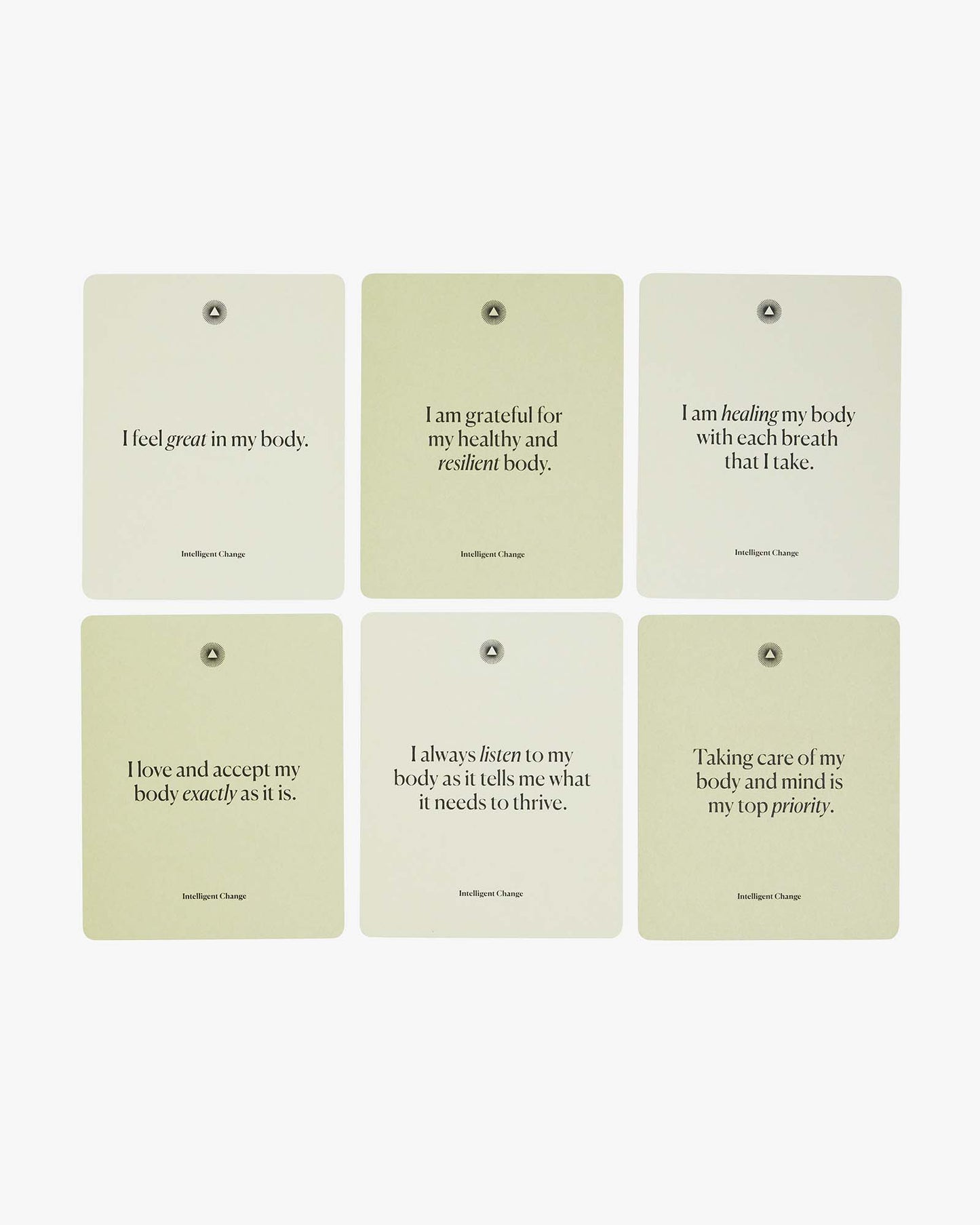 First Class Mindset Cards