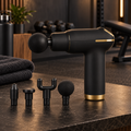 First Call Recovery Massage Gun — Heated Muscle Relief