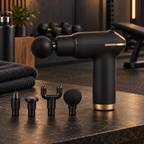 First Call Recovery Massage Gun — Heated Muscle Relief