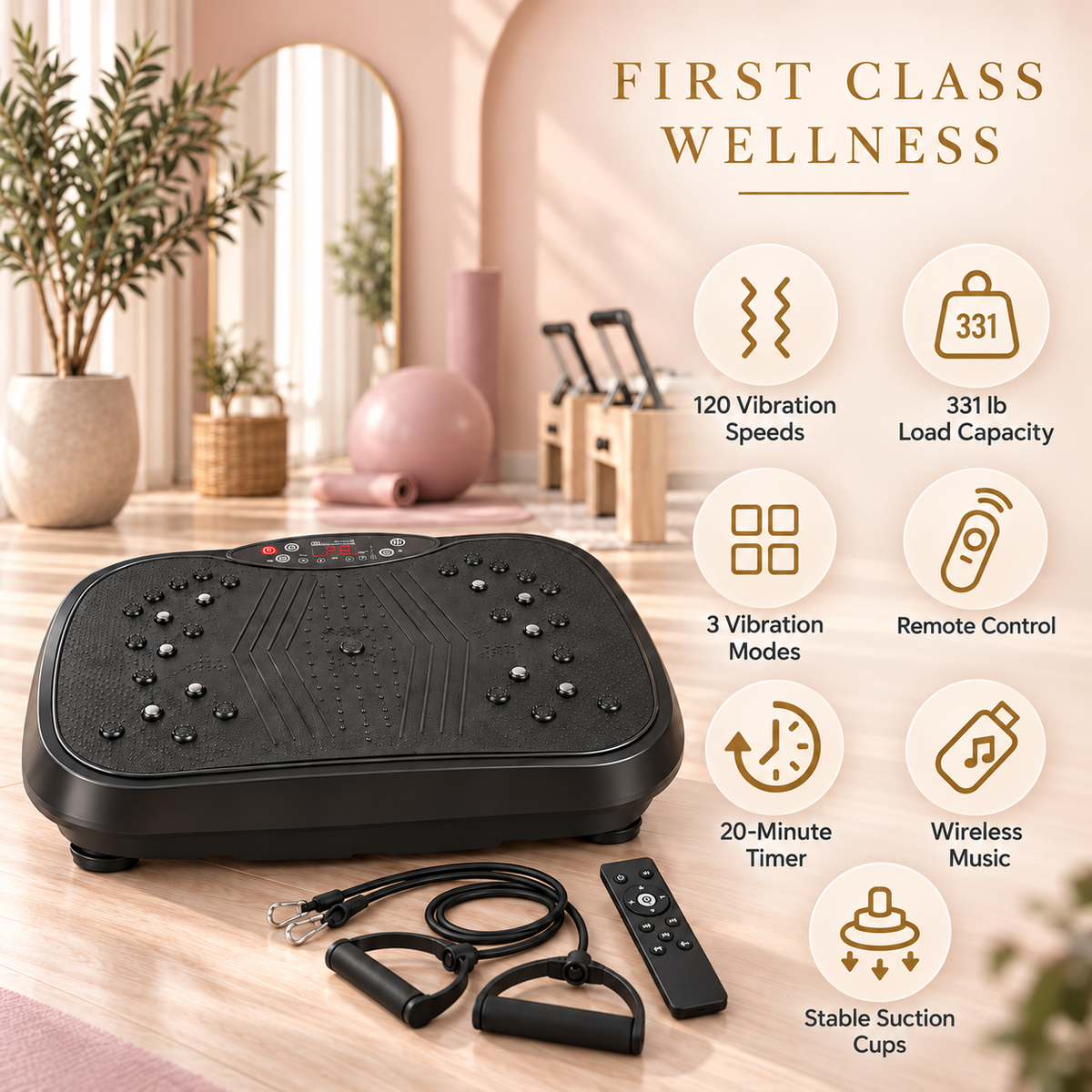 First Class Full-Body Vibration Platform