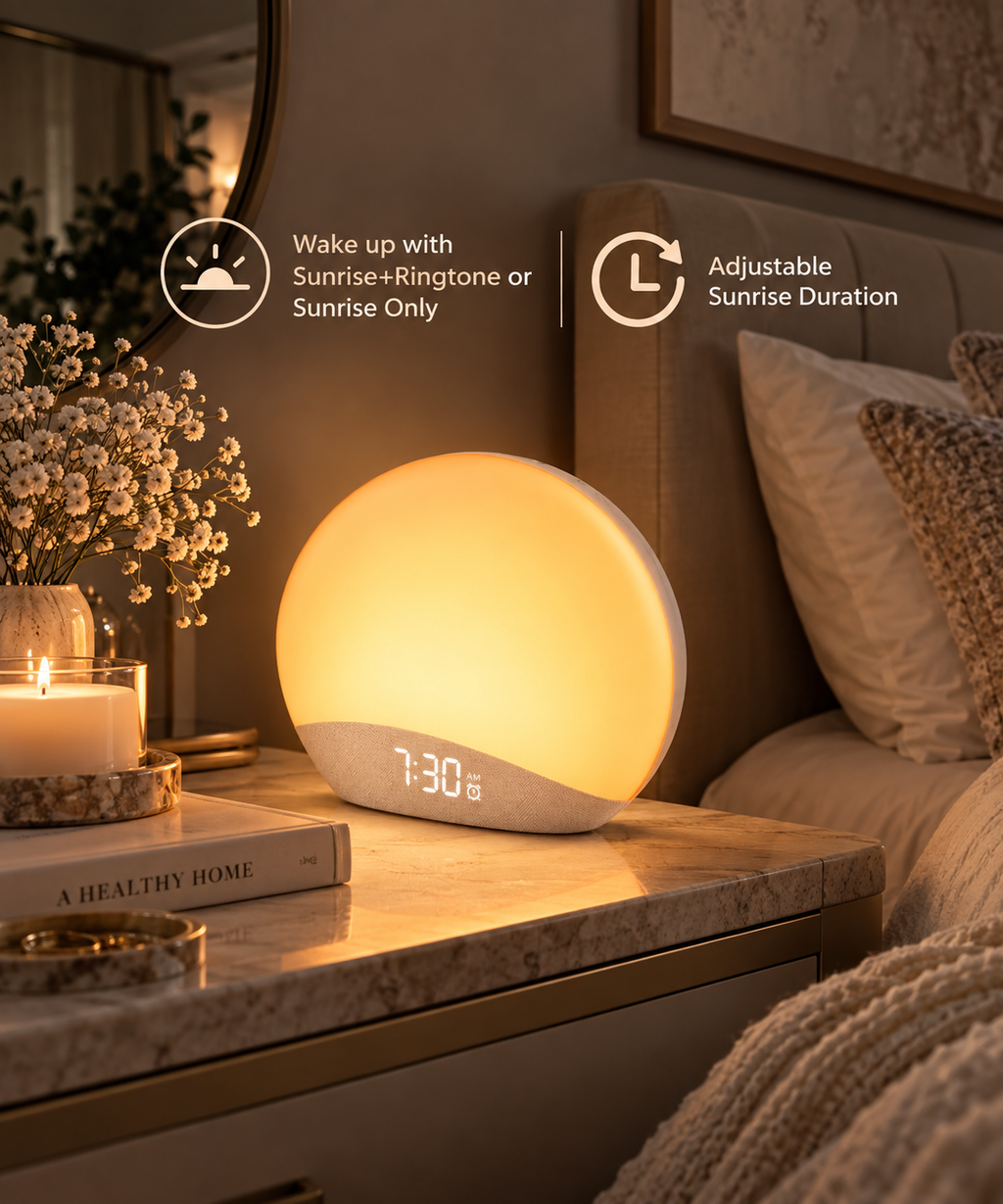 First Class Gentle Rise- Alarm Clock