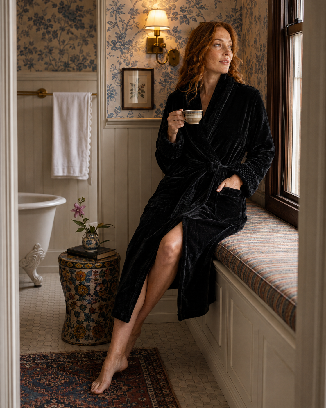 Mama's Wrapped In Comfort Robe